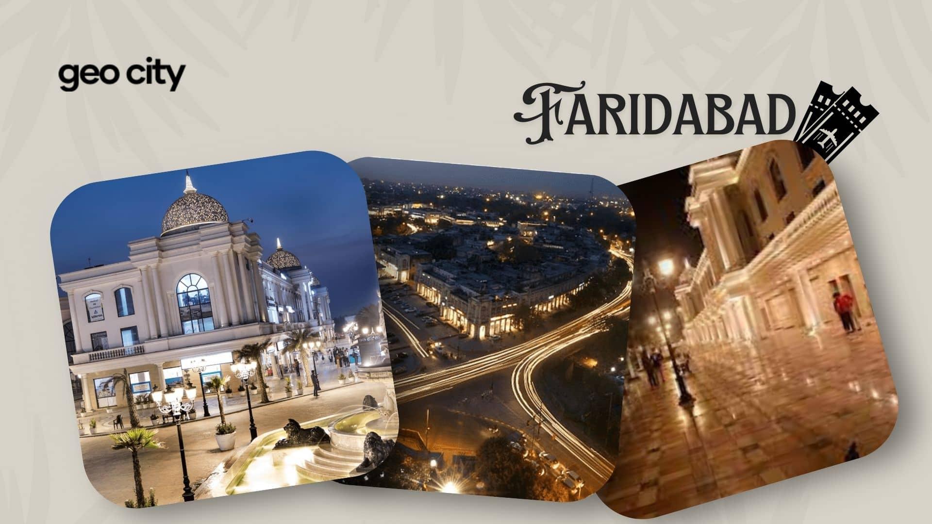 amazing world street of faridabad city