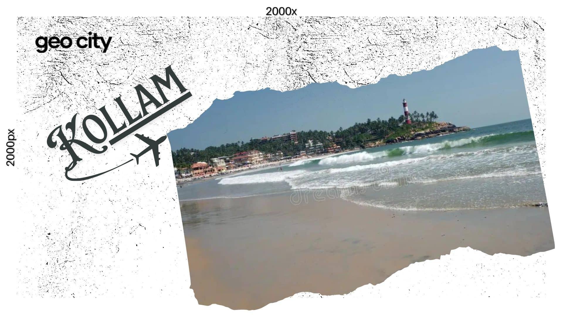 Beautiful Beach at Kollam